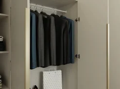 SENSO - Armario cachemire – 4 puertas – 200×200 cm – Tiradores dorados – Dormitorio^TOPESHOP Sale