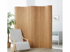 Separador de ambiente 200x250 cm Marrón^ Outlet