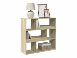 Clicnbuy Separador de ambientes madera roble Sonoma 100x33x94,5 cm Marru00f3n New