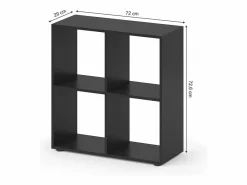 Separador de ambientes 72.6x29x72 tetra^Vicco Online