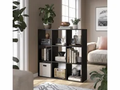 Vicco Separador de ambientes 104x29x108 nove Negro Clearance