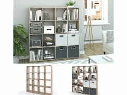 Vicco Estantería|Separador de ambientes sonoma 138.5x29x142.5 karree