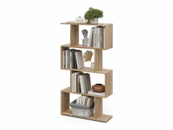 Vicco Separador de ambientes sonoma 70x23.8x132.1 levio Color natural claro