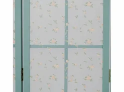 Biombo|Separador de ambientes 170x120x2 cm Turquesa Estilo campestre