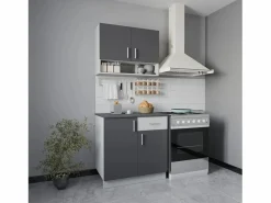 Set Cocina Berna haaus, Antracita/Blanco, L 80 cm^ Sale