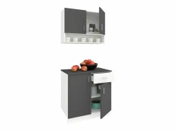 Set Cocina Berna haaus, Antracita/Blanco, L 80 cm^ Sale