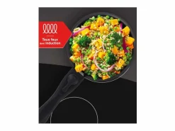 Arthur Martin Material Y Utensilios De Cocina|Set de 2 cacerolas antiadherentes AM2984 Ø16-20 cm, mango desmontable, para todo tipo de fuegos incluyendo inducción, gris mate