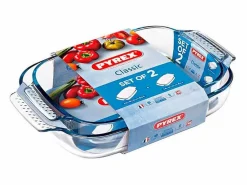 Pyrex Presentación Y Servicio|Set de 2 fuentes para horno Classic rectangular 2,9L/3,8L