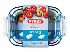 Pyrex Presentación Y Servicio|Set de 2 fuentes para horno Classic rectangular 2,9L/3,8L
