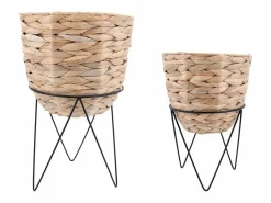 Set de 2 maceteros Jacinto MOA Vinthera natural^ New