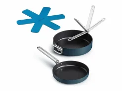 Set de 2 sartenes antiadherentes Space Folding Handle Ceramic Non-stick , ahorro de espacio, mangos plegables, aptas para inducción,^Joseph Joseph Online