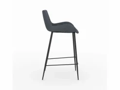 Rendez-Vous Déco Taburete Alto|Set de 2 sillas de bar de tela 65cm - Pirata