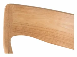 Giner y colomer Set de 2 sillas fabricadas en madera de caucho Marru00f3n Clearance