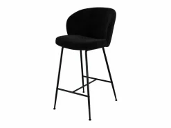 Rendez-Vous Déco Muebles De Bar|Taburete Alto|Set de 2 sillas para isla de cocina en tejido bouclé 66 cm - Groom