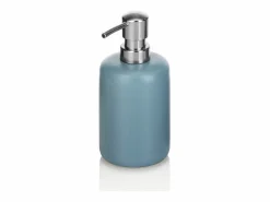 Set de accesorios de baño 4 piezas en cerámica mate azul Skylar^
