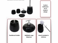 Set de baño -C72 (5 piezas),^MCW Sale