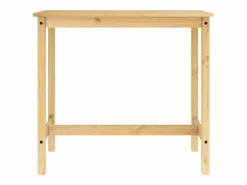 Set de bar 5 piezas madera maciza de pino^vidaxl New