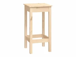 vidaxl Set de bar 9 piezas madera maciza de pino Color natural claro Hot