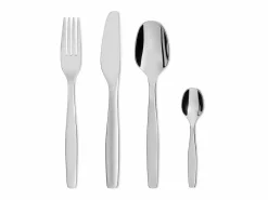 Alessi Cubierto|Set de cubiertos 24 piezas Itsumo en acero inoxidable diseño Naoto Fukasawa