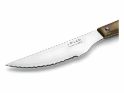 ARCOS Cubierto|Set de Cuchillos 11 cm Madera Acero Inoxidable 6 Piezas