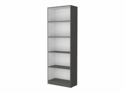 TuHome Set de estanteria de oficina home de 3 piezas en melamina con estantes y 2 puertas , 180.6 cm X 188.4 cm X 29.9 cm , Multicolor Clearance