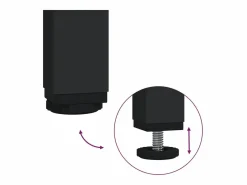 vidaxl Estantería Sobre Inodoro|Set de muebles baño 3 pzas madera contrachapada roble ahumado
