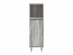 vidaxl Estantería Sobre Inodoro|Set de muebles de baño 3 pzas madera contrachapada sonoma