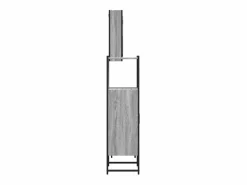 vidaxl Set de muebles de baño 3 pzas madera contrachapada sonoma Gris Best