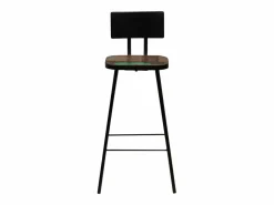 vidaxl Mesa Alta|Set de muebles de bar 5 pzas madera maciza reciclada