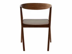Set de 2 sillas nórdicas de madera oscura BAHIA^Miliboo New