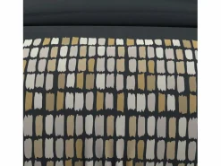 Soleil d'ocre Set funda nórdica de algodón 57 hilos 260x240 cm FABIO gris Gris antracita Clearance