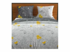 Soleil d'ocre Ropa De Cama|Juego De Sábanas|Set Funda nórdica 240X220 cm LISA 57 hilos/cm2