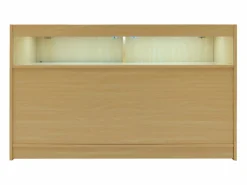 Monstershop Escritorio Secreter|Set Mostradores Comerciales con Luz LED 