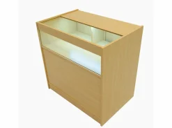 Monstershop Escritorio Secreter|Set Mostradores Comerciales con Luz LED