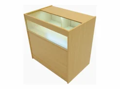 Set Mostradores Comerciales con Luz LED 