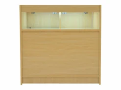 Set Mostradores Comerciales con Luz LED 