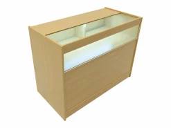 Monstershop Set Mostradores Comerciales con Luz LED 