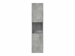 Set muebles de baño 5 piezas madera ingeniería hormigón^vidaxl Sale