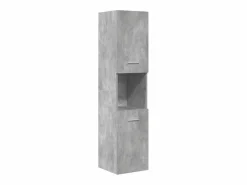 Set muebles de baño 5 piezas madera ingeniería hormigón^vidaxl Sale