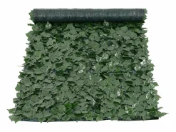 Cercados Y Ocultación|Seto Artificial SucceBuy Valla de Hoja de Hiedra Artificial, 99.06 x 248.92 cm, con Respaldo de Malla