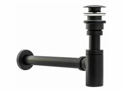Rea Sifón De Lavabo Klik-Klak Universal Black Old Negro Discount