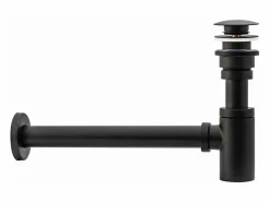Rea Sifón De Lavabo Klik-Klak Universal Black Old Negro Discount