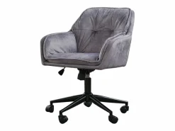 Kawola silla - terciopelo - 66 x 63 cm - TERRY Gris Hot