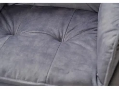 Kawola silla - terciopelo - 66 x 63 cm - TERRY Gris Hot