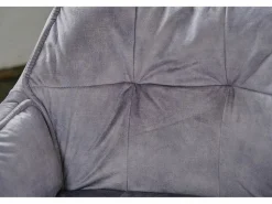 Kawola silla - terciopelo - 66 x 63 cm - TERRY Gris Hot