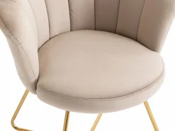 Vente-unique Sillas Y Lotes De Sillas|Silla - Terciopelo y metal - Color: - FIORI