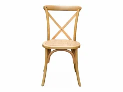 Sweeek Sillas Y Lotes De Sillas|Silla de bistró vintage de madera, set de 4 natural