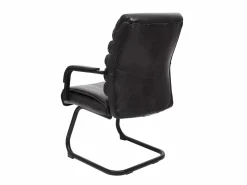 MCW Silla Conferencia|Silla de conferencia -H31, piel sintética negra
