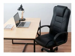 Silla de despacho Lawyer polipiel 118-126x64x64 cm Adec^Basic Hot