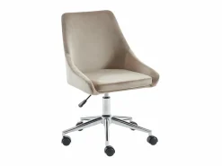 Vente-unique Silla De Escritorio|Silla de escritorio - Terciopelo - . MASURIE